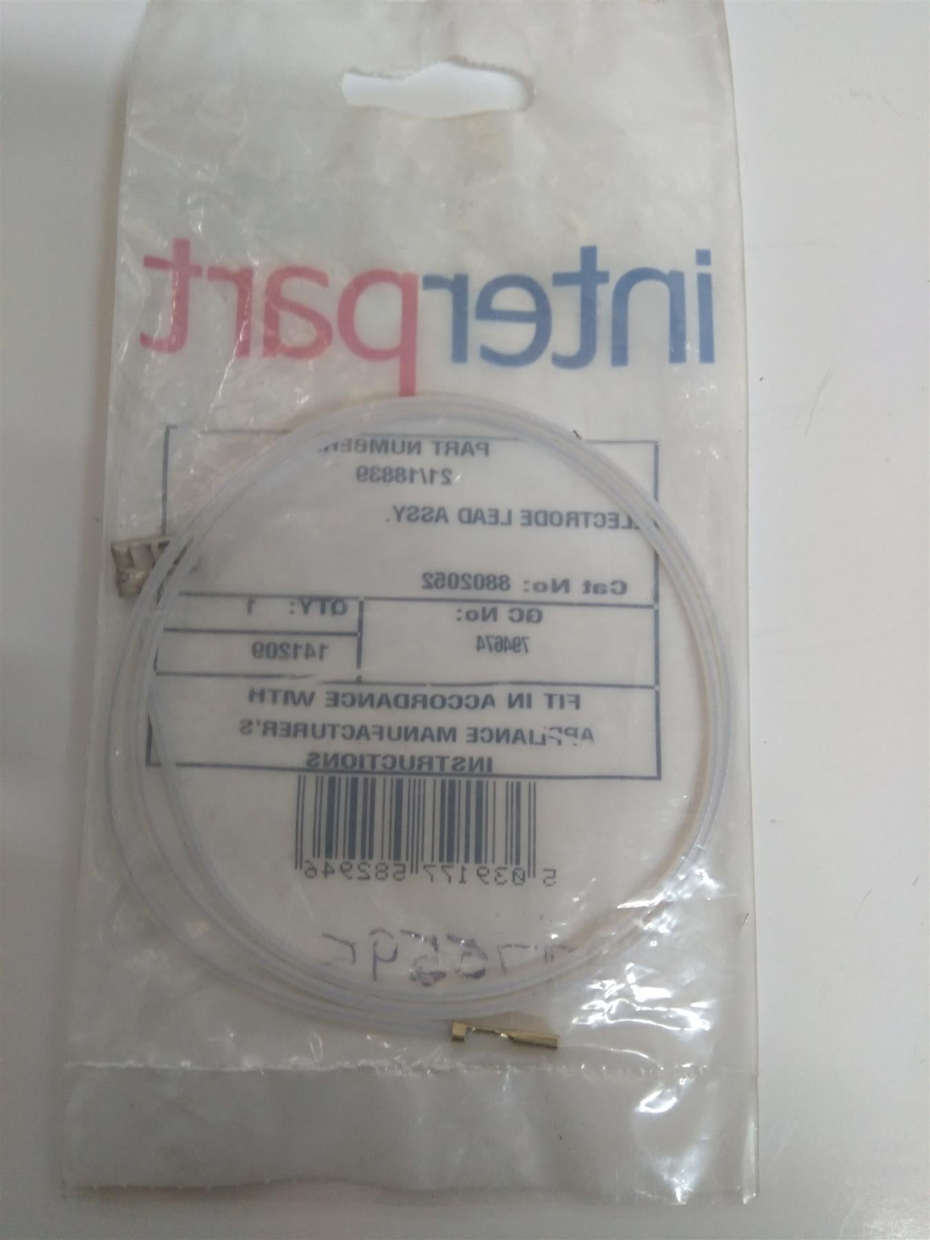 New Potterton Puma Electronic Boiler Electrode Lead 21/18839