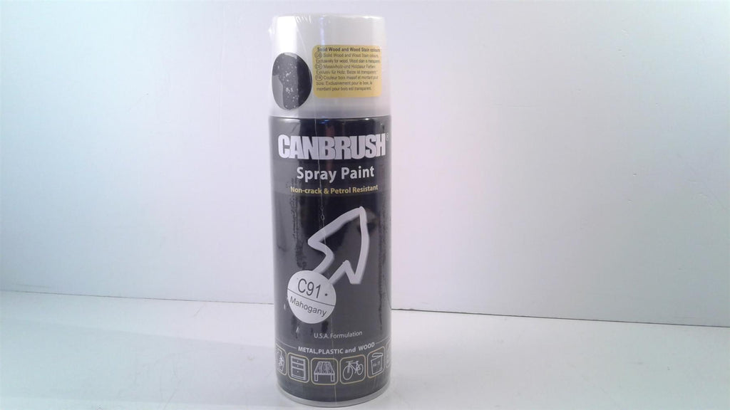 Canbrush Spray Paint C91 Mahogany for metal, plastic and wood