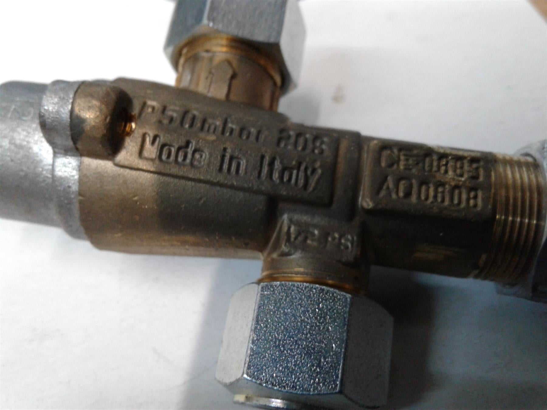 NEW PEL20S Safety Gas Control TAP Cock & BLACK Knob 10mm