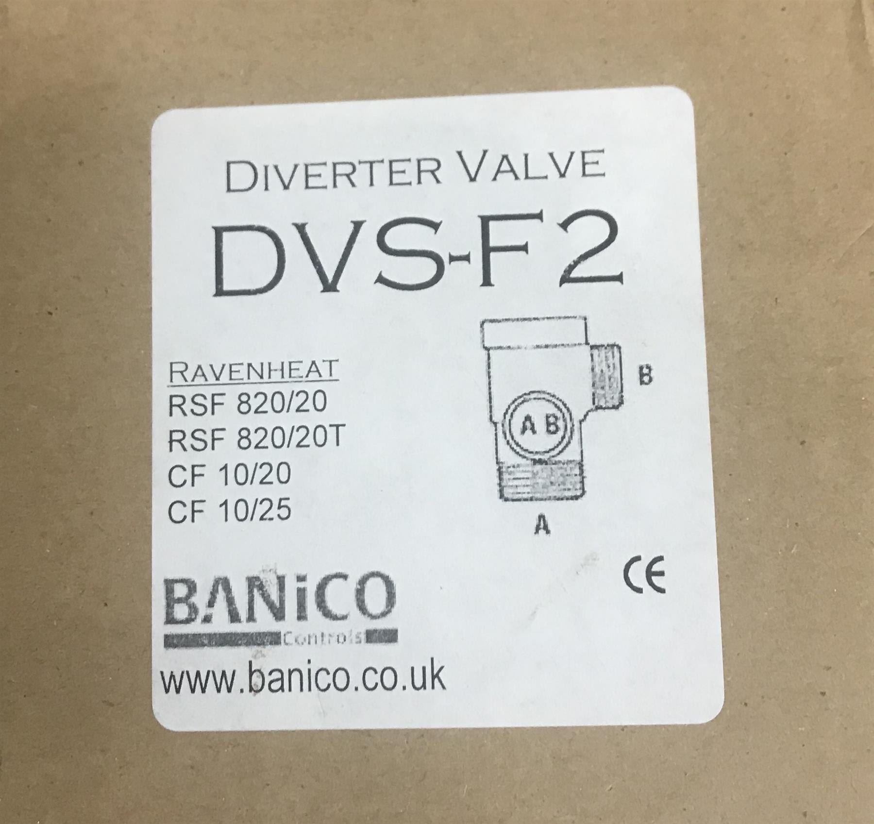 RAVENHEAT DVS-F2 DIVERTER VALVE
