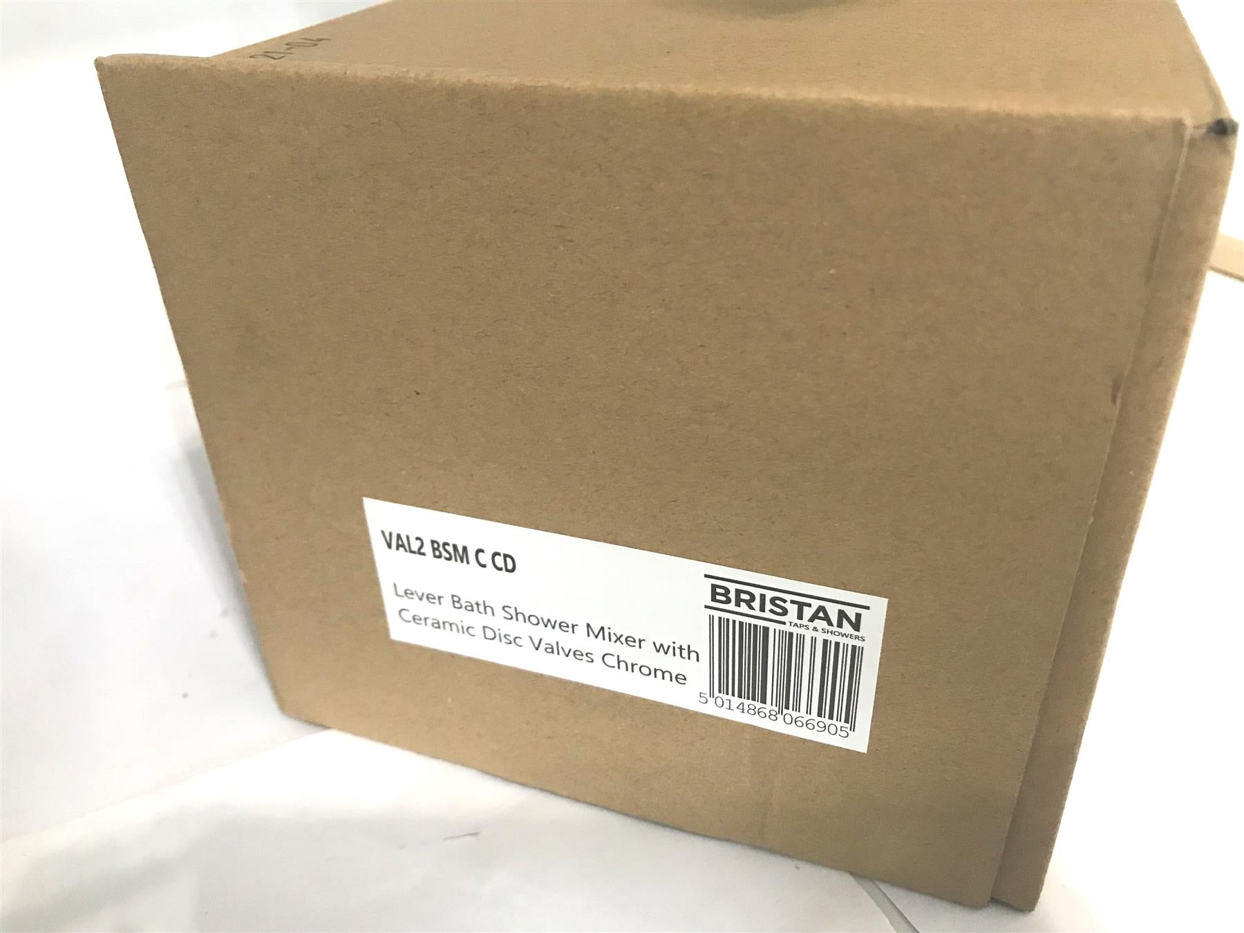 Bristan Lever Bath Shower Mixer with Ceramic Disc Valves VAL2 BSM C CD