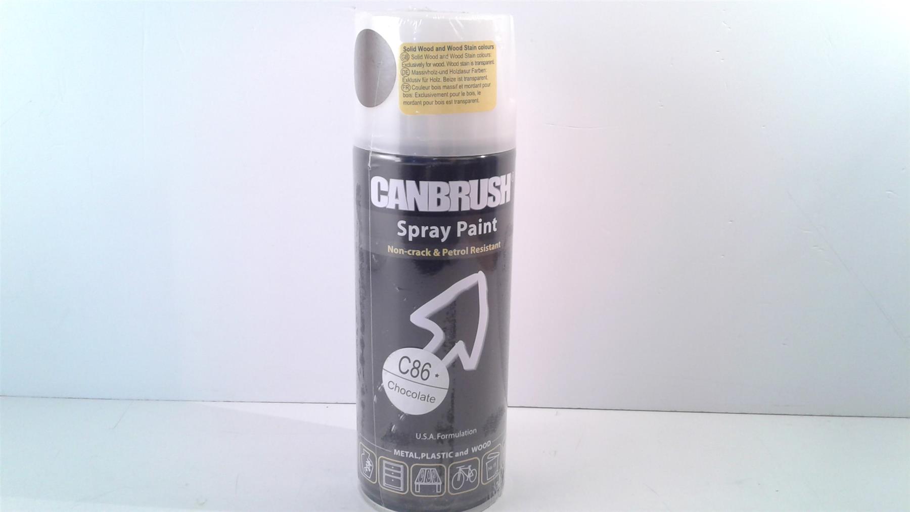 Canbrush Spray Paint C86 for metal, plastic and wood