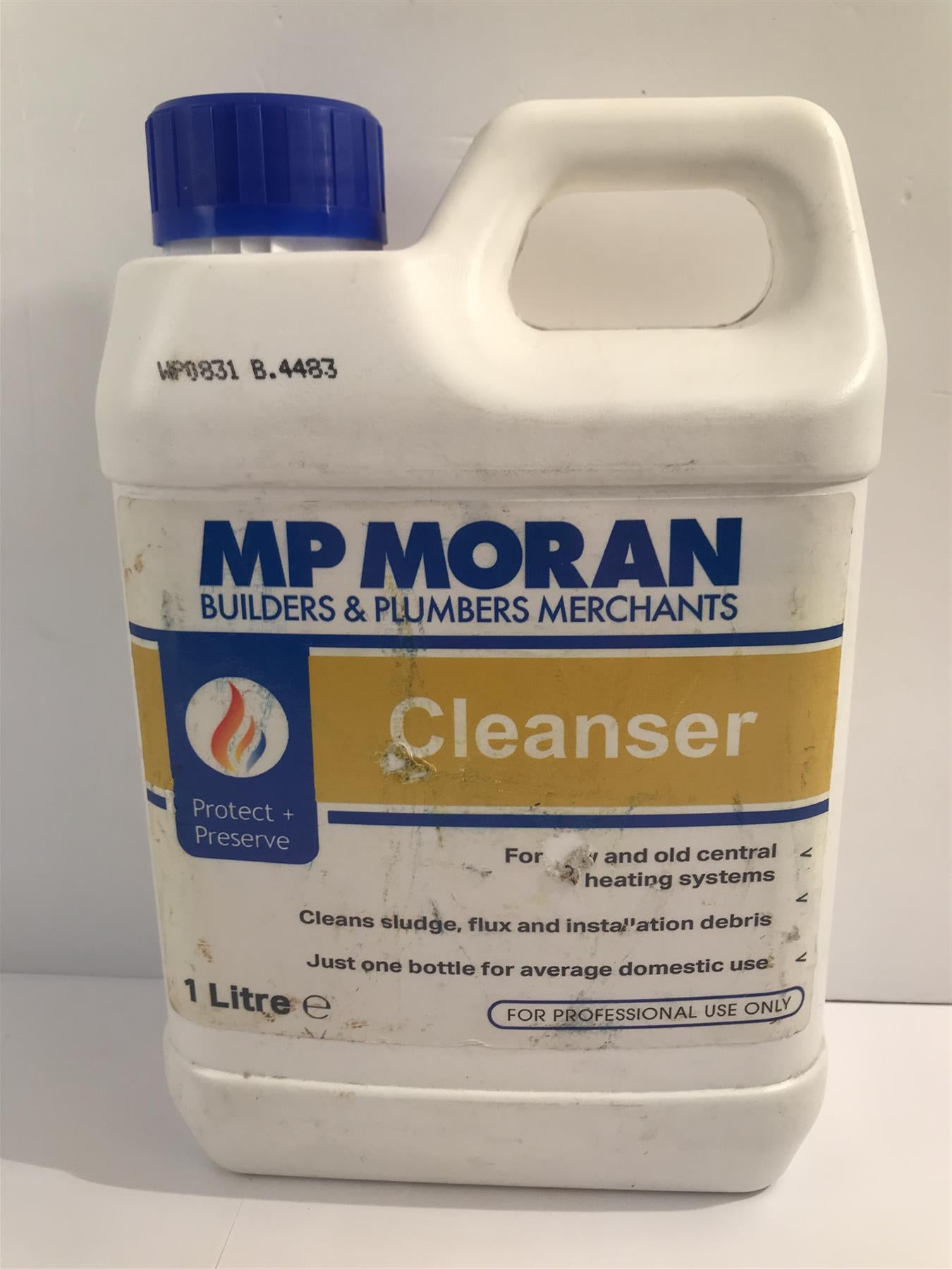 MP Moran Central Heating System Cleanser 1L