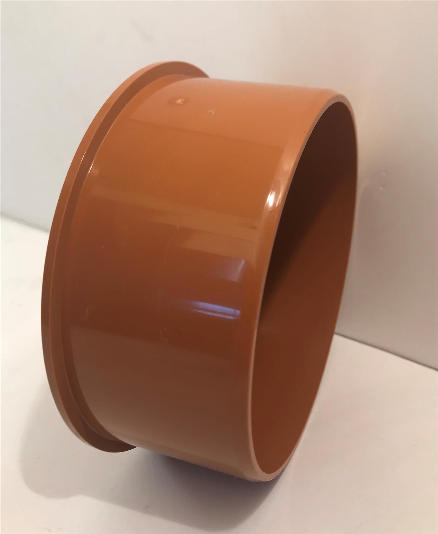 Tetra Flow Drainage End Plug 110mm Brown