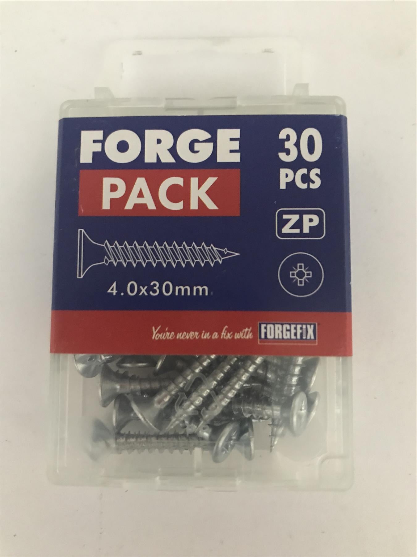 Multi-Purpose Pozi Screw 4.0 x 30mm FPMP430ZP Pack 40