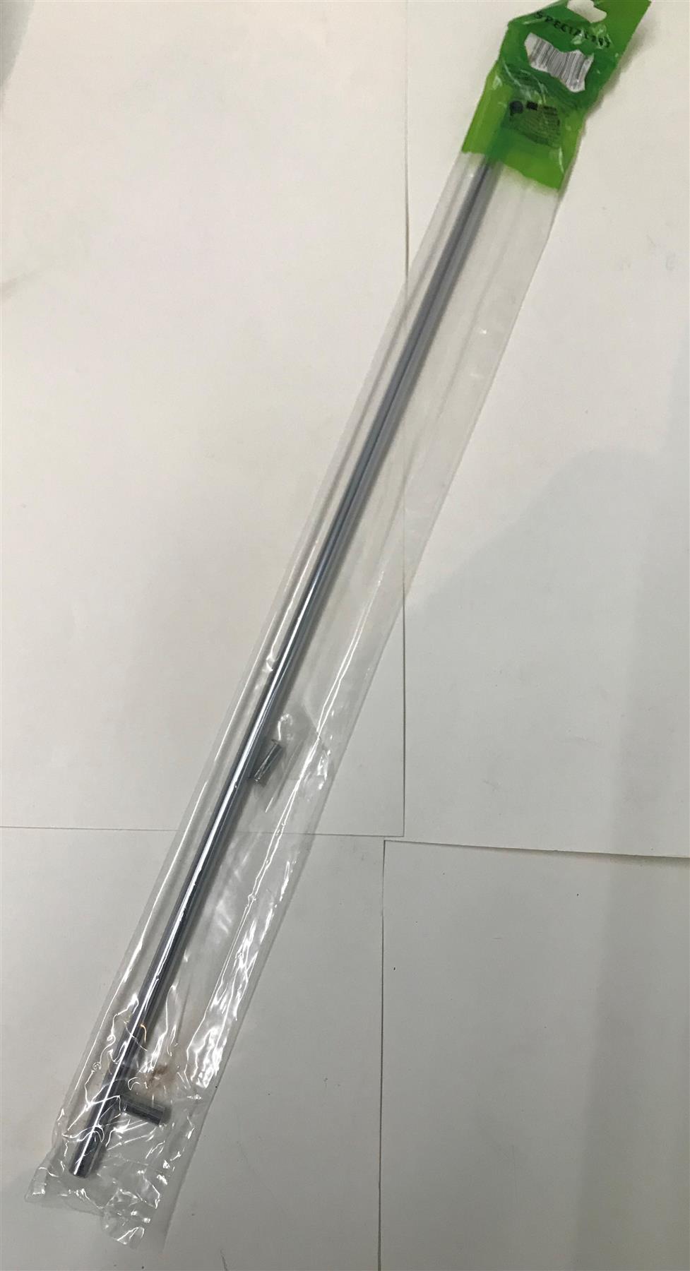 Super Rod Handle for Cupboards - Bright Chrome  608mm  SP4966