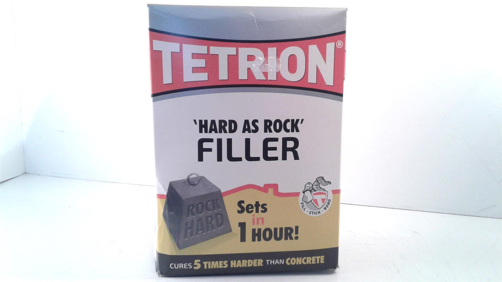 Tetrion "Hard as Rock" Filler/Masonry Repair - Cement Grey 2kg