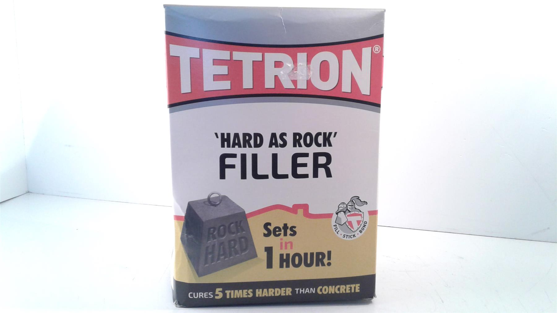 Tetrion "Hard as Rock" Filler/Masonry Repair - Cement Grey 2kg