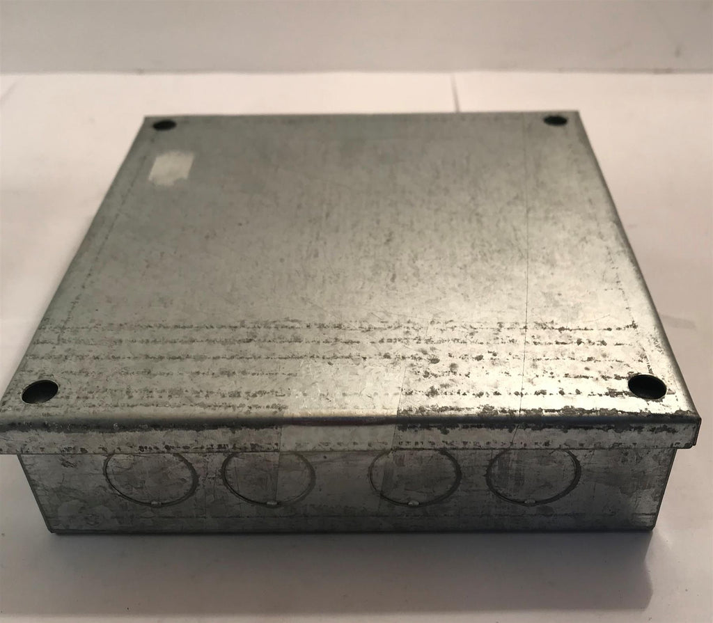 Steel Galvanised Adaptable Box, 150mm x 150mm x 40mm