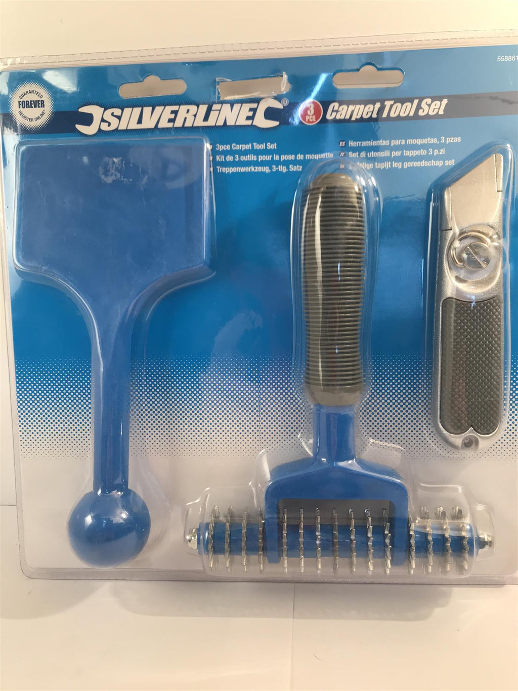 Silverline 3pc Carpet Tool Set 558861