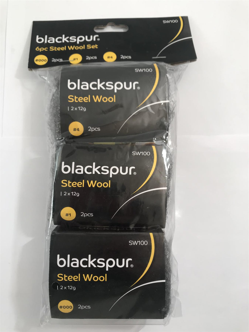 Blackspur 6pc Steel Wool Set  SW100