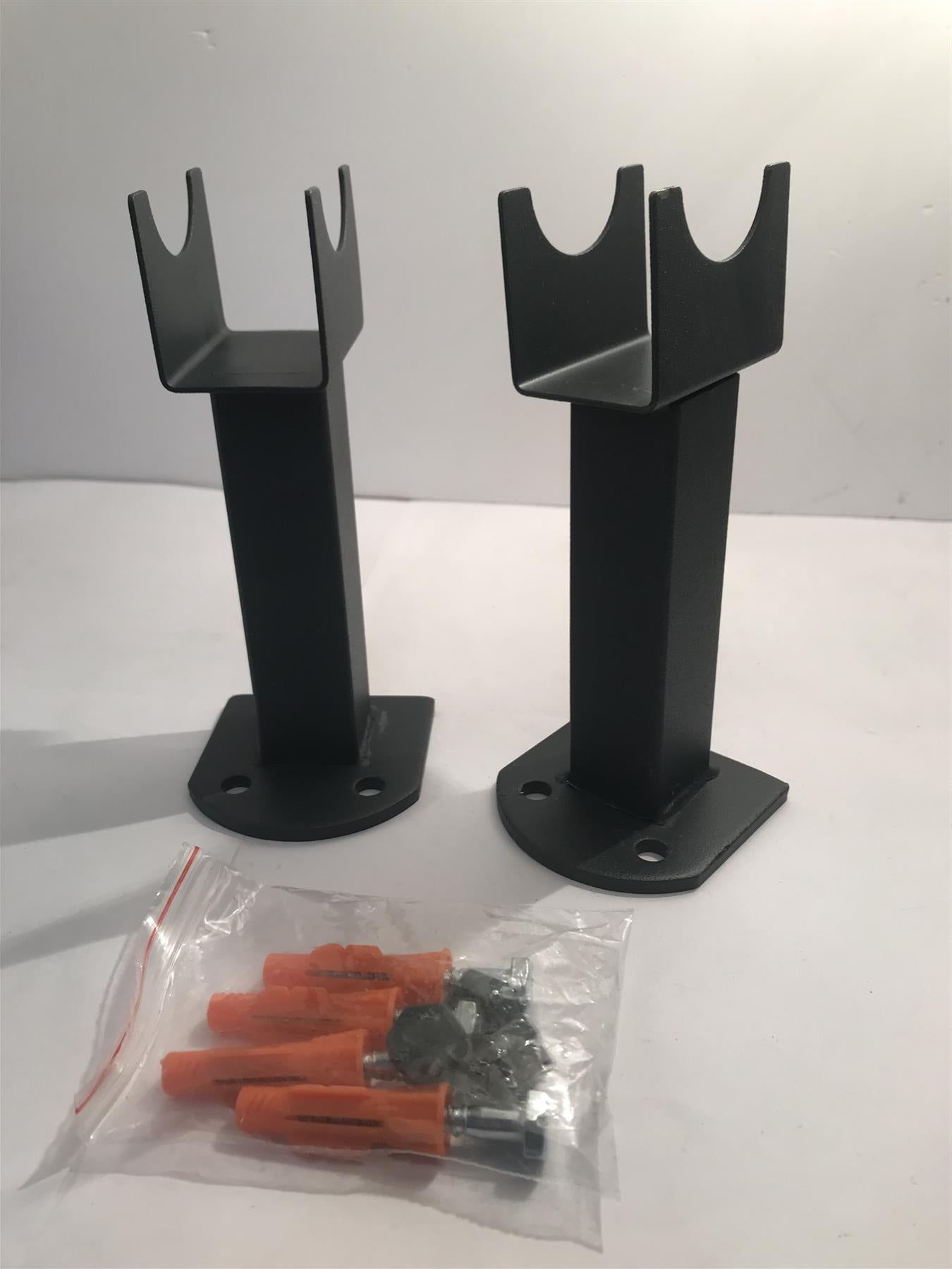 Designer Oval Radiator Feet 183 x 115 x 75mm anthracite