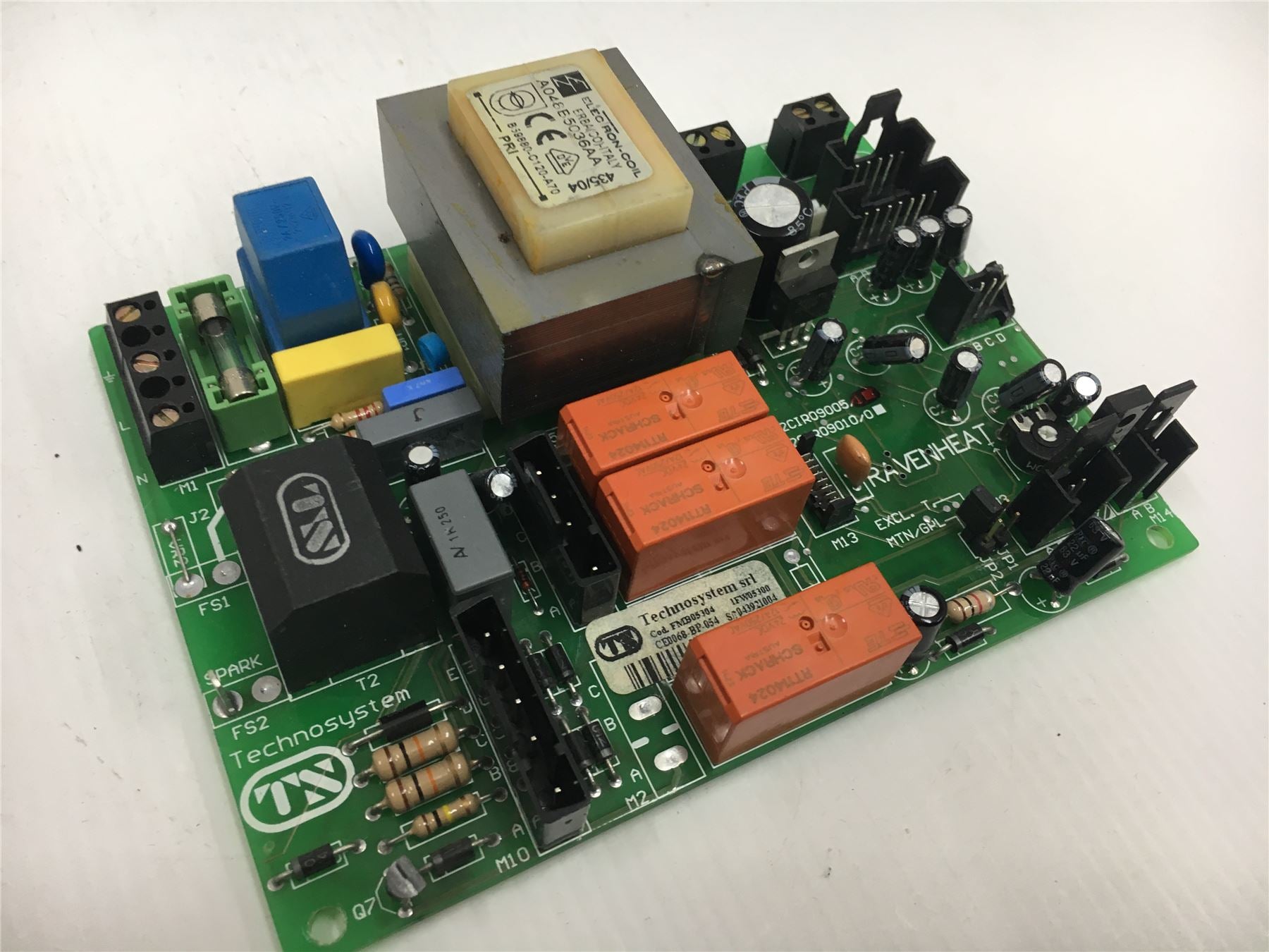 Ravenheat Ignition 0012Cir09005/1 TYPE 1 Mk2 pcb 12m warranty