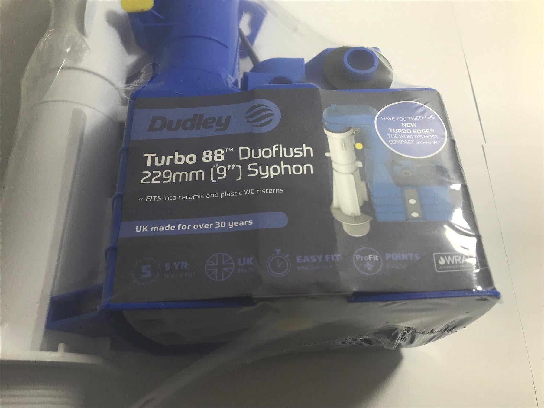 Dudley Turbo 88 Duoflush 9" 229mm 2 Part Cistern Syphon 315293