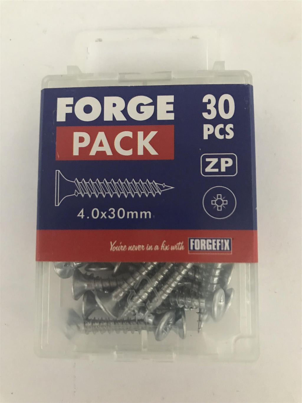 Multi-Purpose Pozi Screw 4.0 x 30mm FPMP430ZP Pack 40