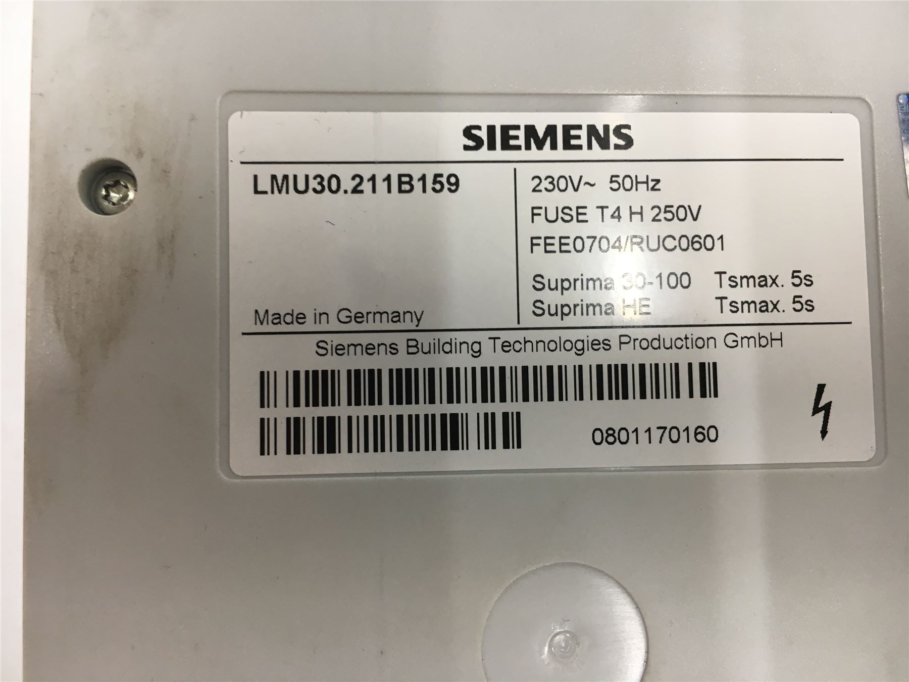 POTTERTON SUPRIMA 5112178 PCB 5111603 (NEW TYPE CHECK G/V) 5107117 12m warranty