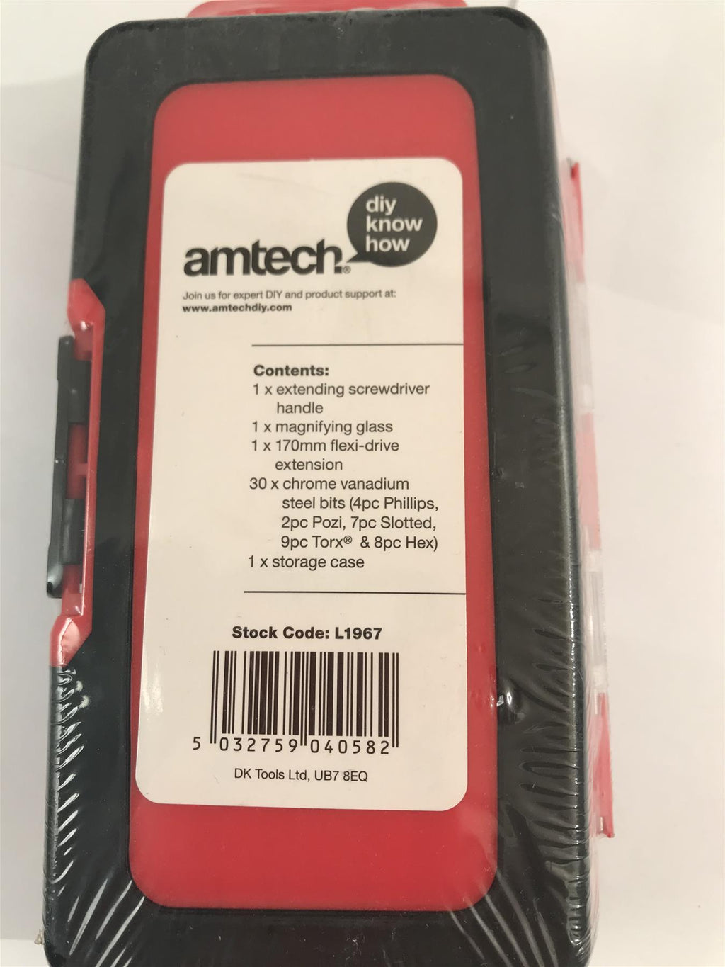Amtech L1967 33 pc Precision Screwdriver Bit Set