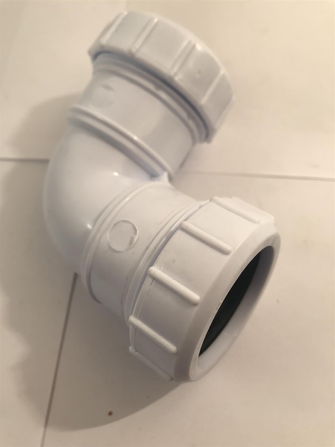 43mm Compression Waste Bend 90 Degree