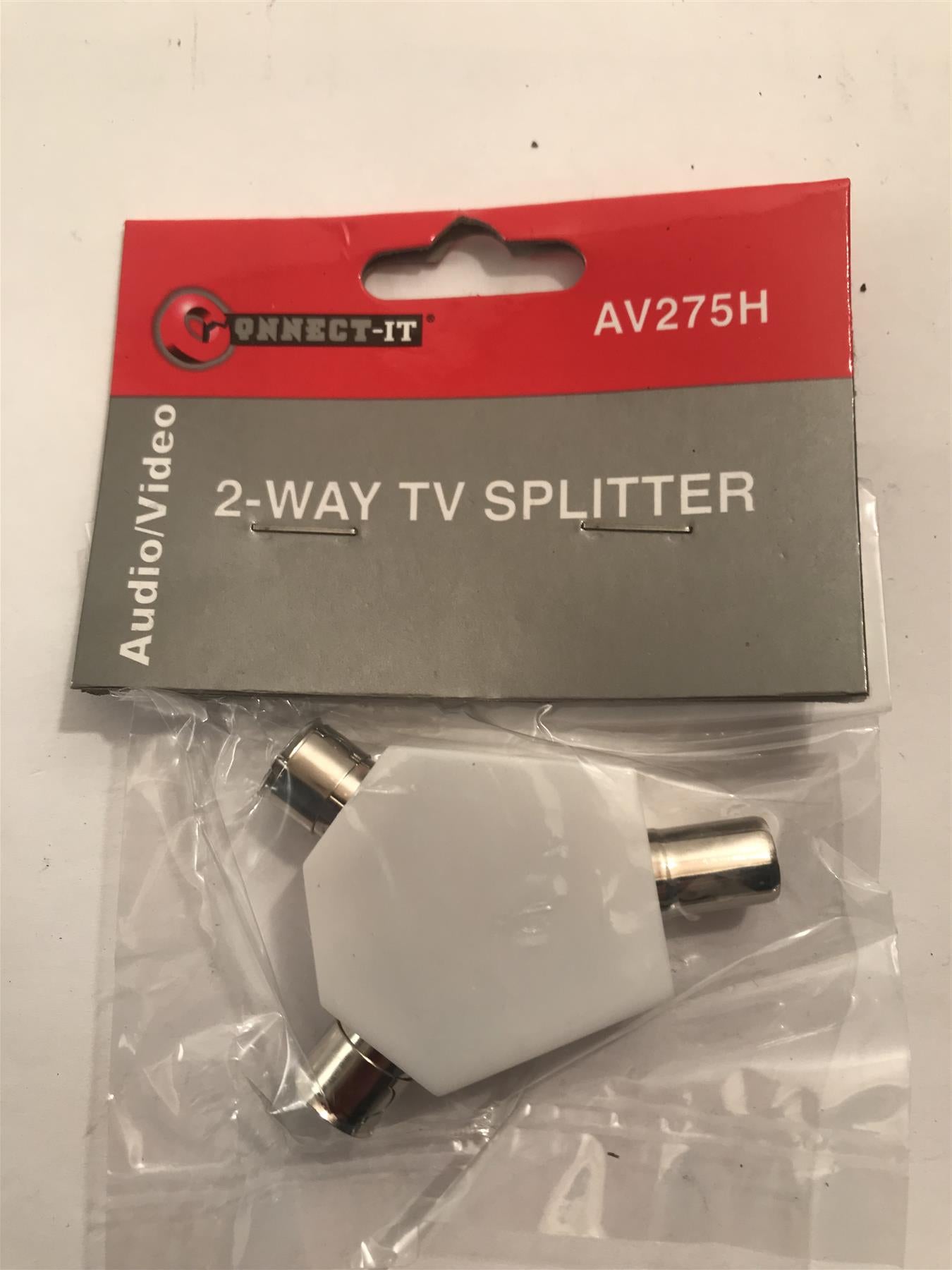 Connect-It 2 Way TV Splitter  AV275H