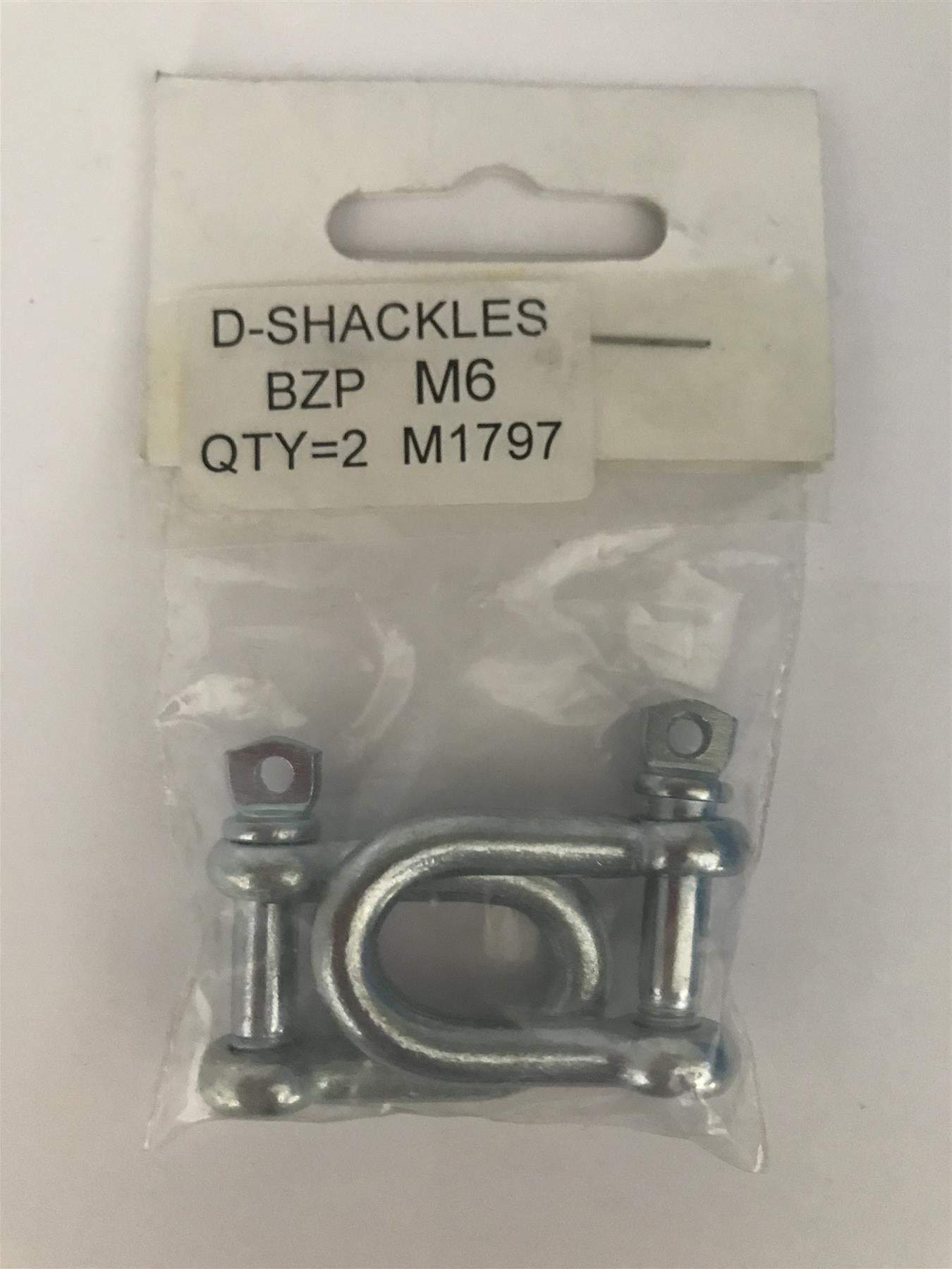 D Shackles BSP M6 (2 Pk)  M1797