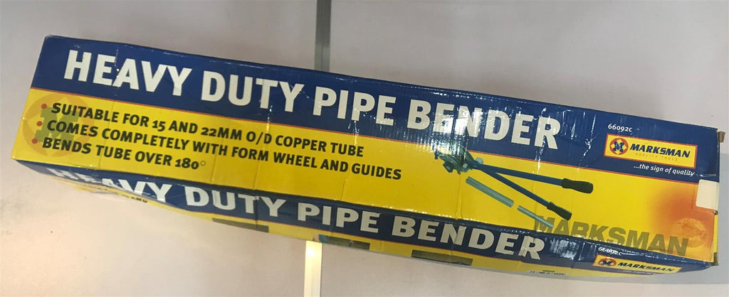 Marksman Heavy Duty Pipe Bender 15/22mm Plumbers Tool Handheld  66092C