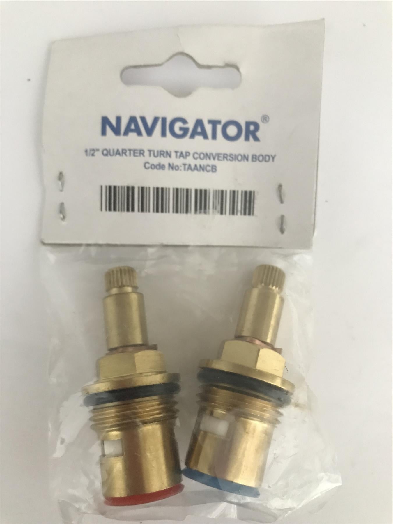 Navigator Bras  1/2" Quarter Turn Tap Conversion Valve  TAANCB