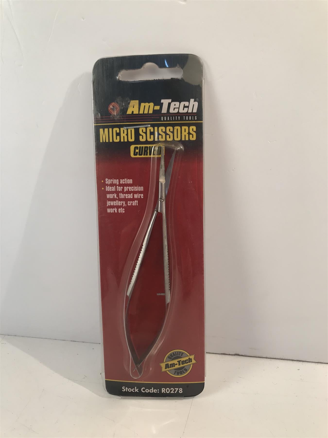 Precision Curved Micro Scissors Small Mini Art Crafts Model Maker Tool R0278