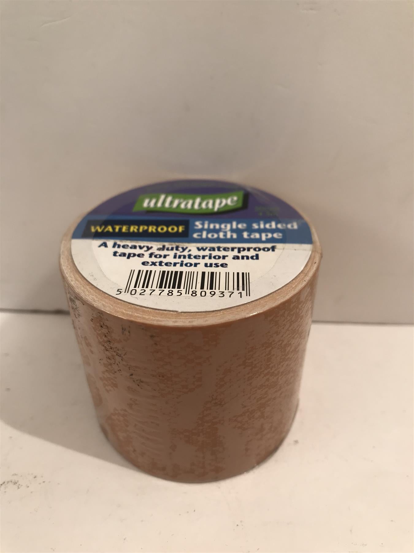 Ultratape Waterproof single Sided Cloth Tape  50mm x 4.5m