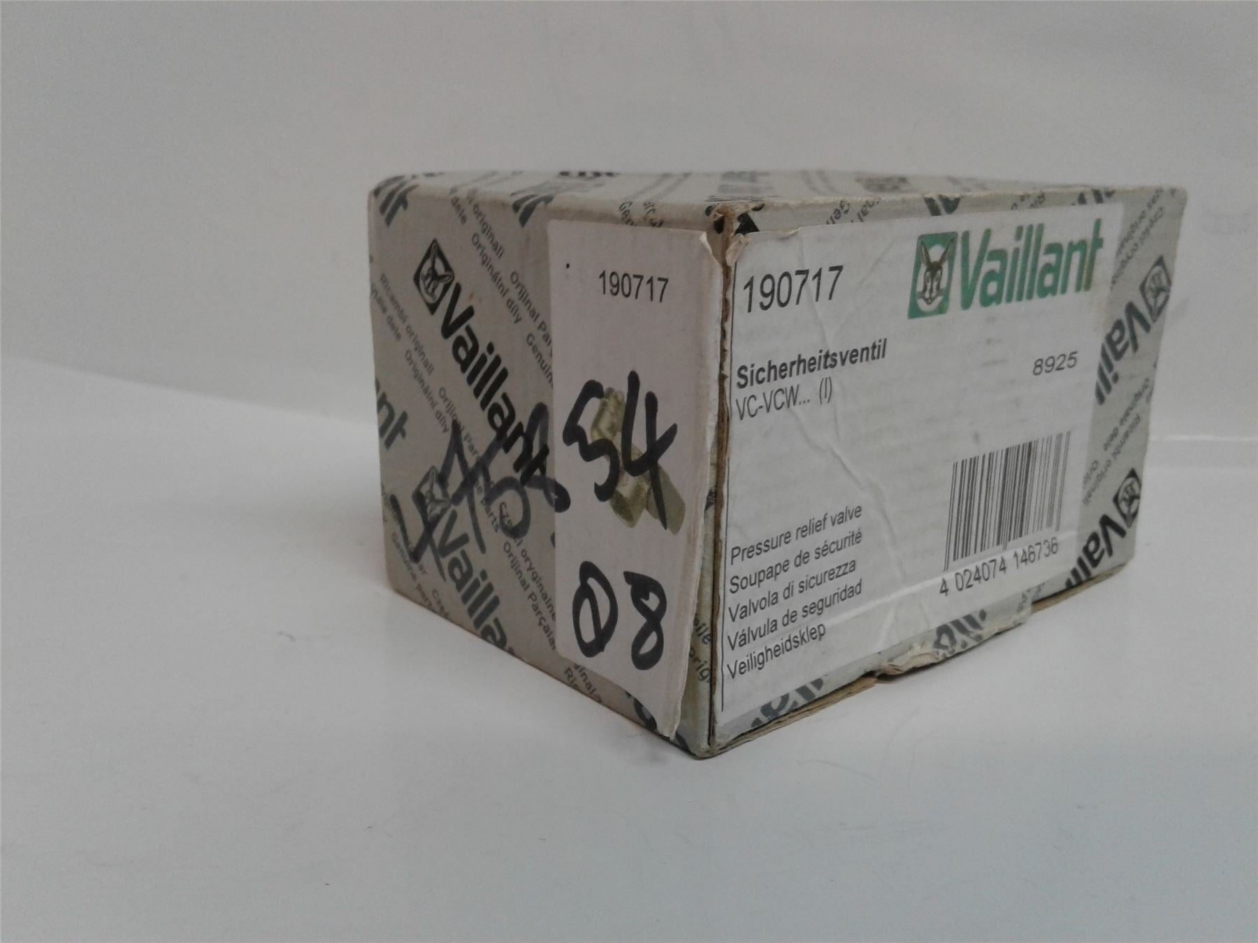 NEW Vaillant Pressure Relief Valve 190717