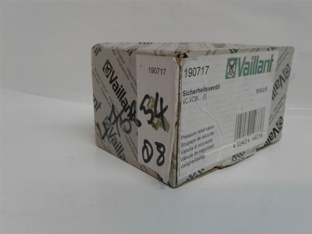 NEW Vaillant Pressure Relief Valve 190717