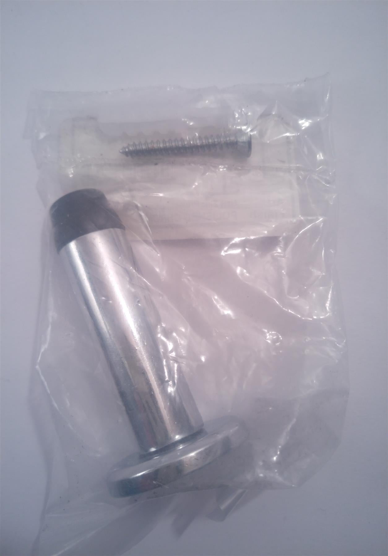 Polished Chrome Projecting Door Stop 65mm