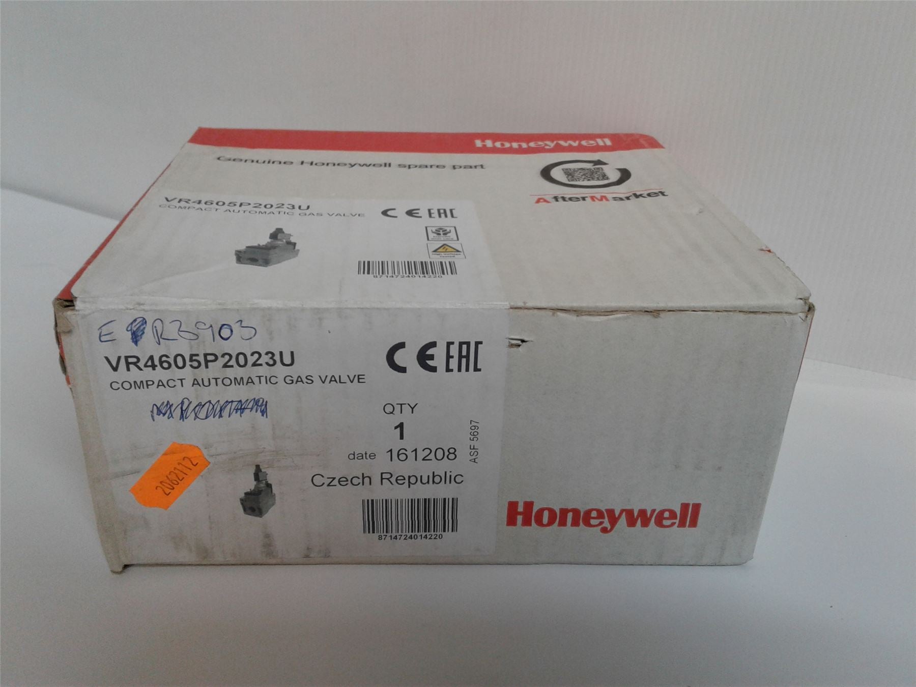 NEW HONEYWELL COMPACT GAS VALVE HI-LO AUTO (1ST) VR4605P2023U 533903015