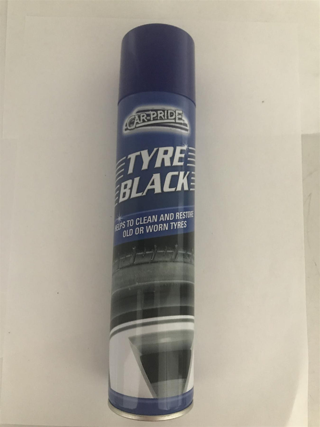 Car Pride Tyre Cleaner/Restorer Black Spray 250ml 00428A