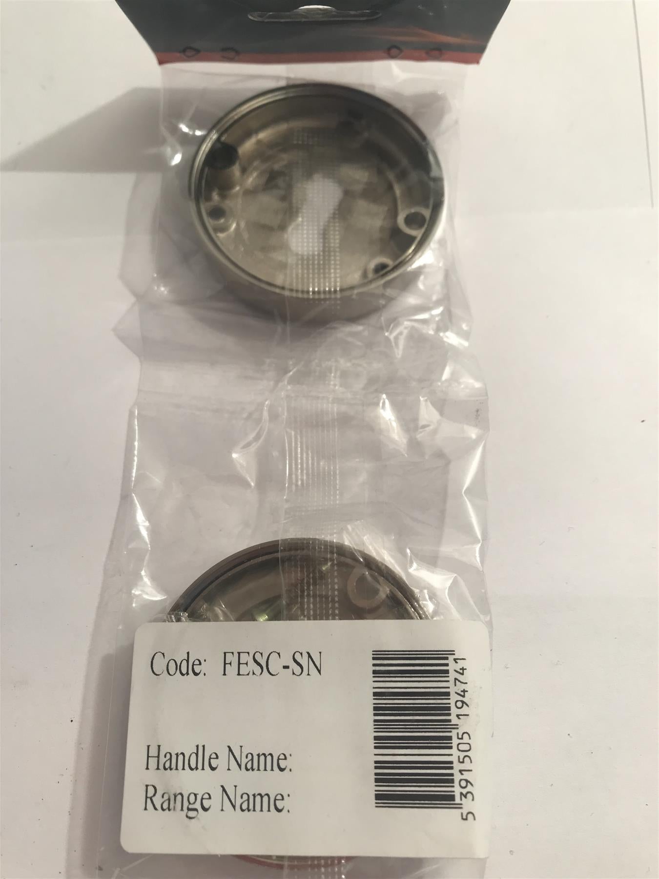 Fortessa Keyhole Escutcheon 8x51mm Satin Nickel Plated  FESC-SN 2 Pack