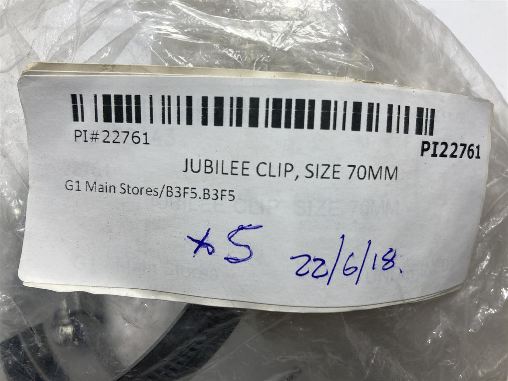 Jubilee Clip, Size 70mm 1clip