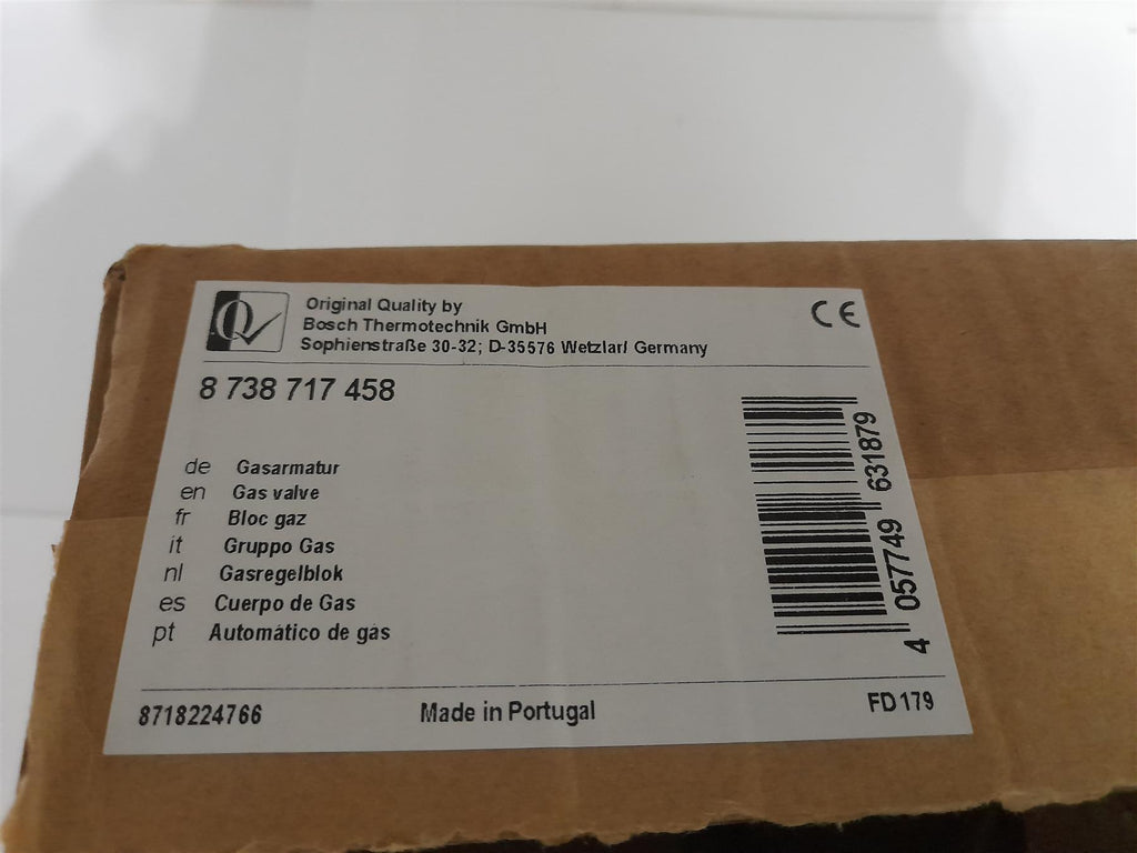 Worcester Bosch Greenstar Gas Valve 8738717458 87470037730