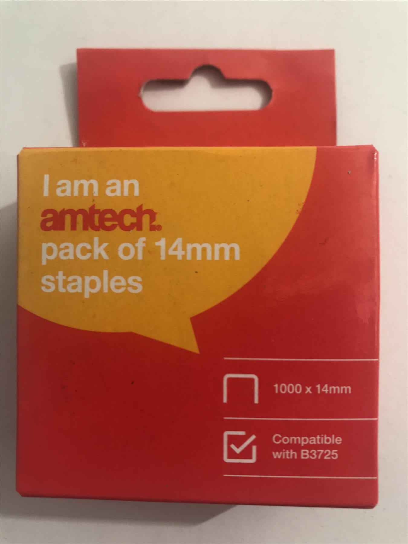 Amtech 14mm Staples (Pack 1000)  B3728