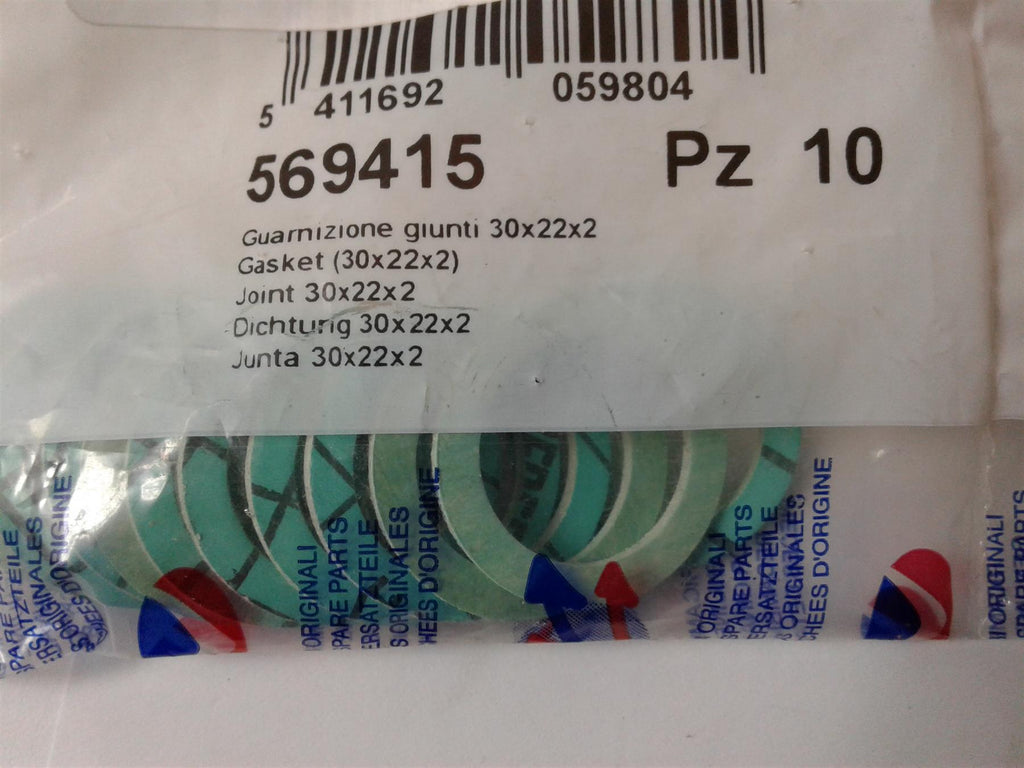 NEW ARISTON GENUS 27 BFFI FIBRE RING GASKET 30x22x2 569415 (10 PACK)