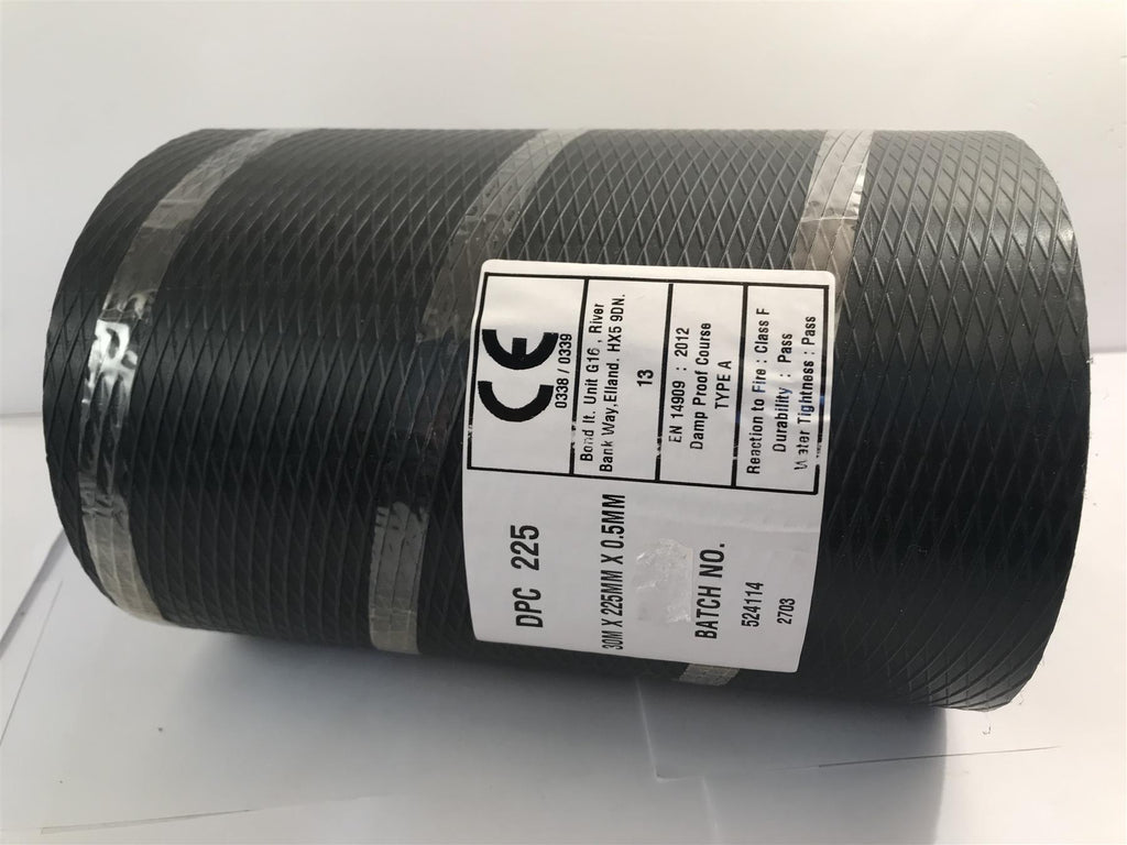DPC Roll Damp Proof Course Membrane Brick Block Work 225mm x 30m