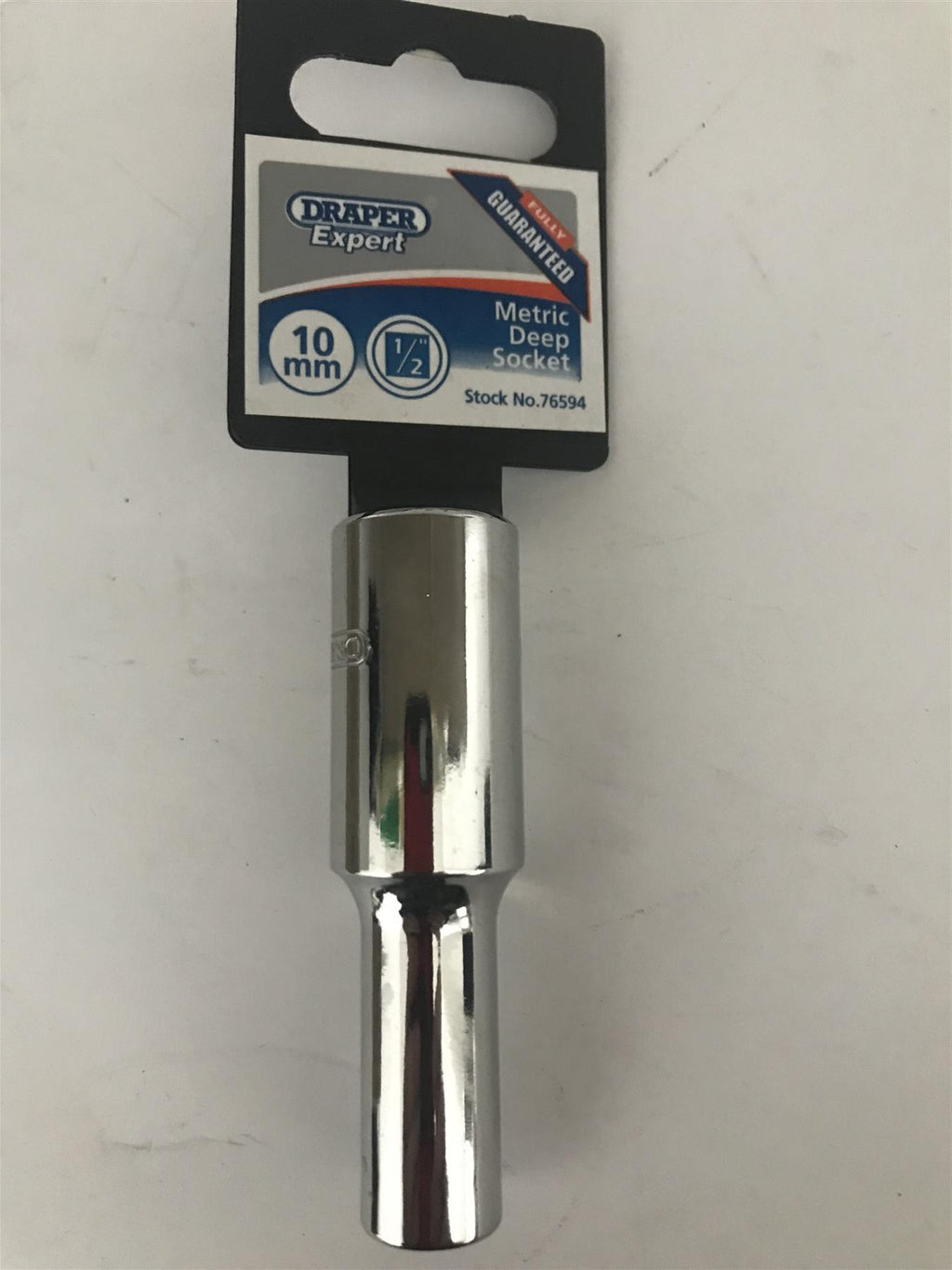 Draper 76594 Expert 10mm 1/2" Square Deep Metric Socket  76594