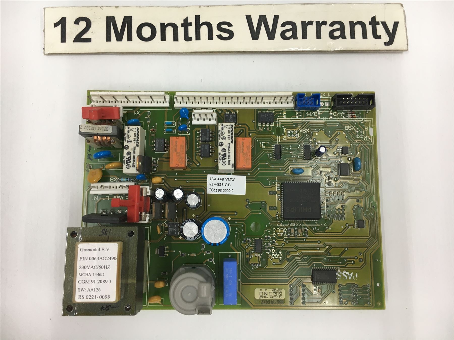 VAILLANT ECOMAX 824E 828E PCB 130448