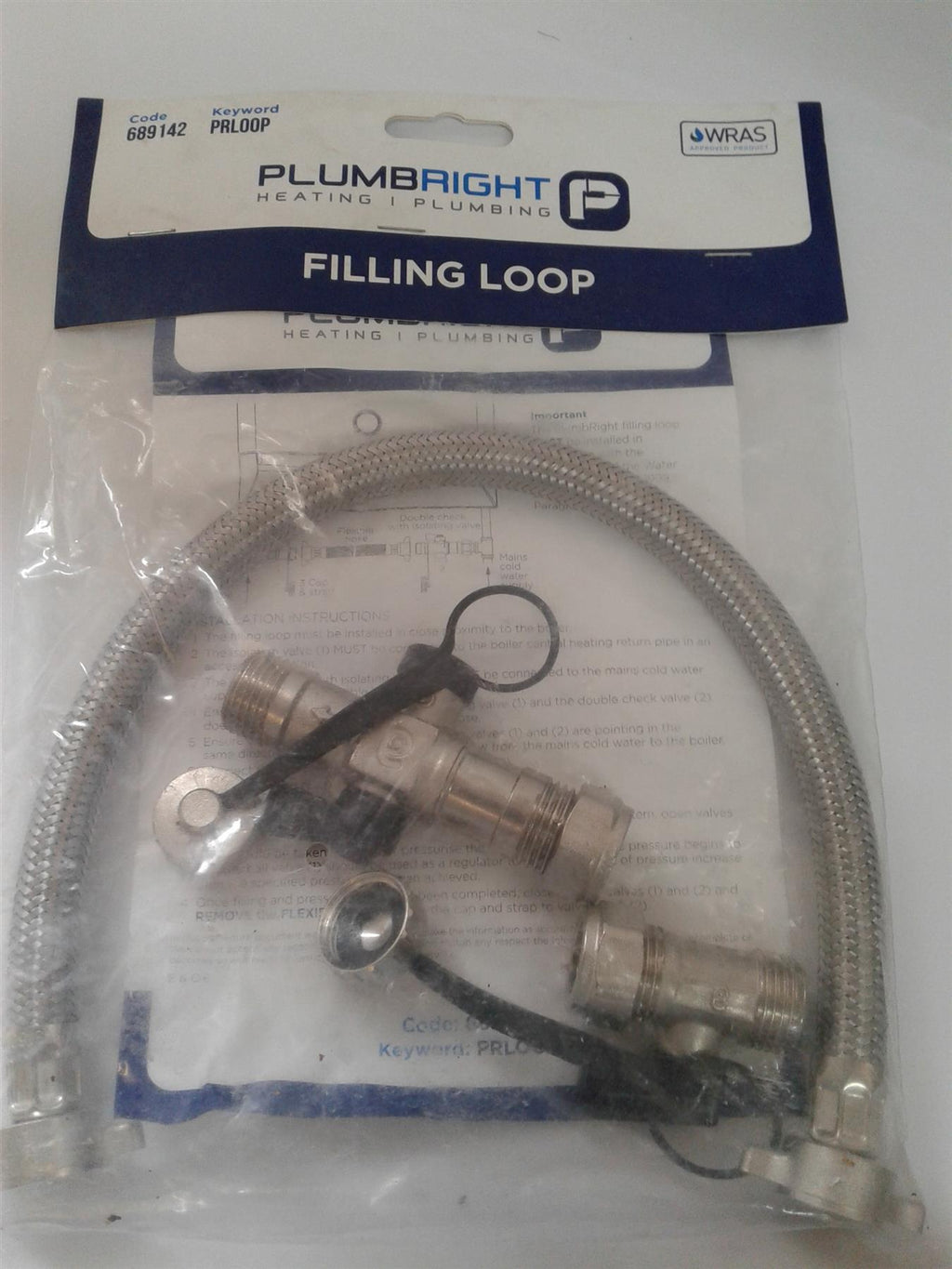 NEW Plumbright 689142 PRLOOP  Filling Loop TP-109-9000
