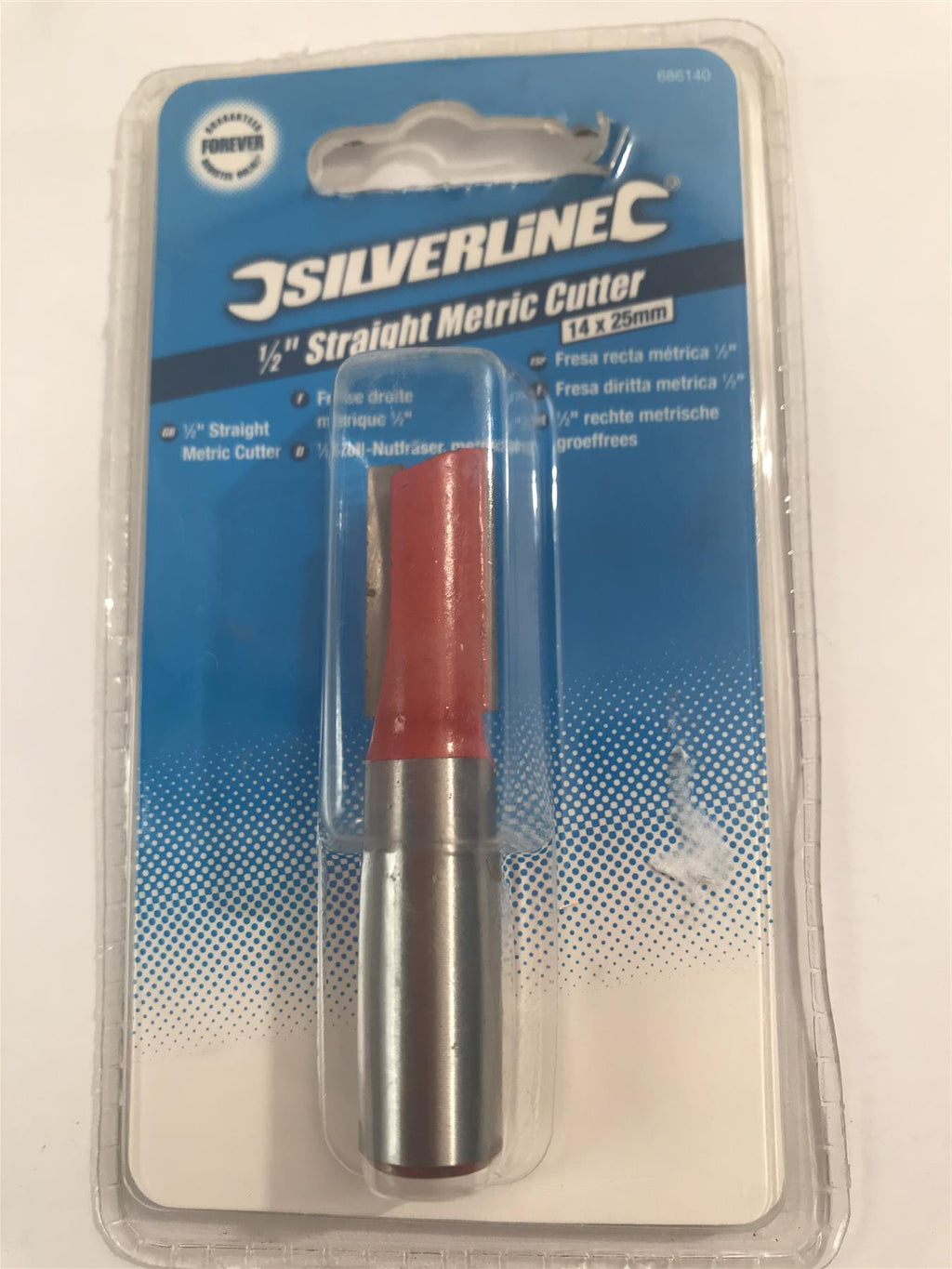Silverline 1/2" Straight Metric Cutter 14 x 25mm  686140