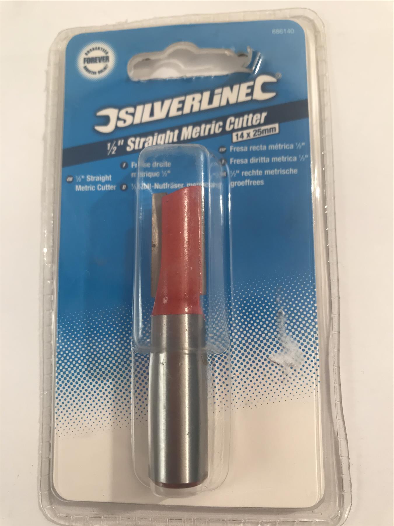 Silverline 1/2" Straight Metric Cutter 14 x 25mm  686140