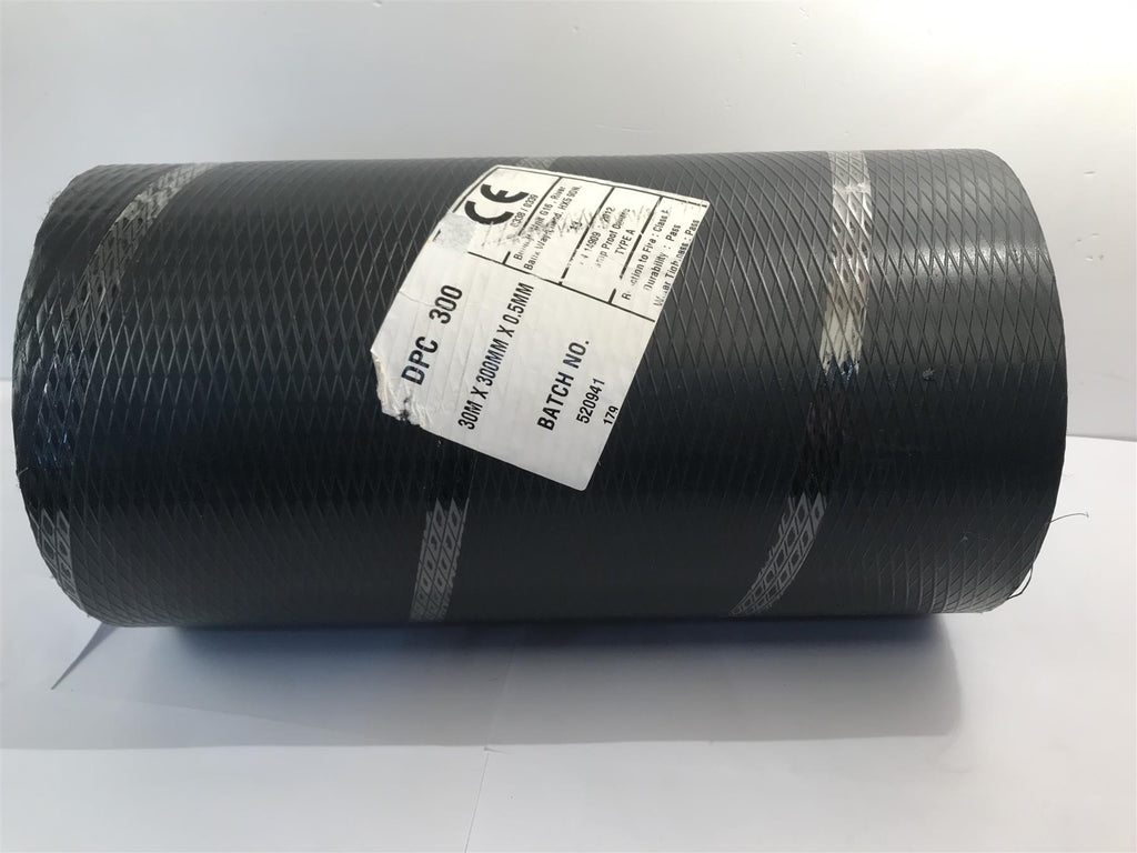 DPC Roll Damp Proof Course Membrane Brick Block Work 300mm x 30m