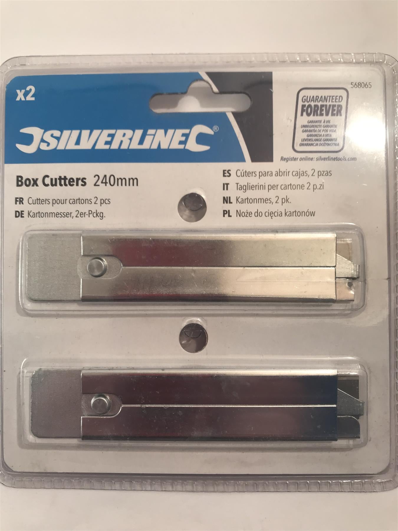 Silverline Box Cutters 240mm  568065