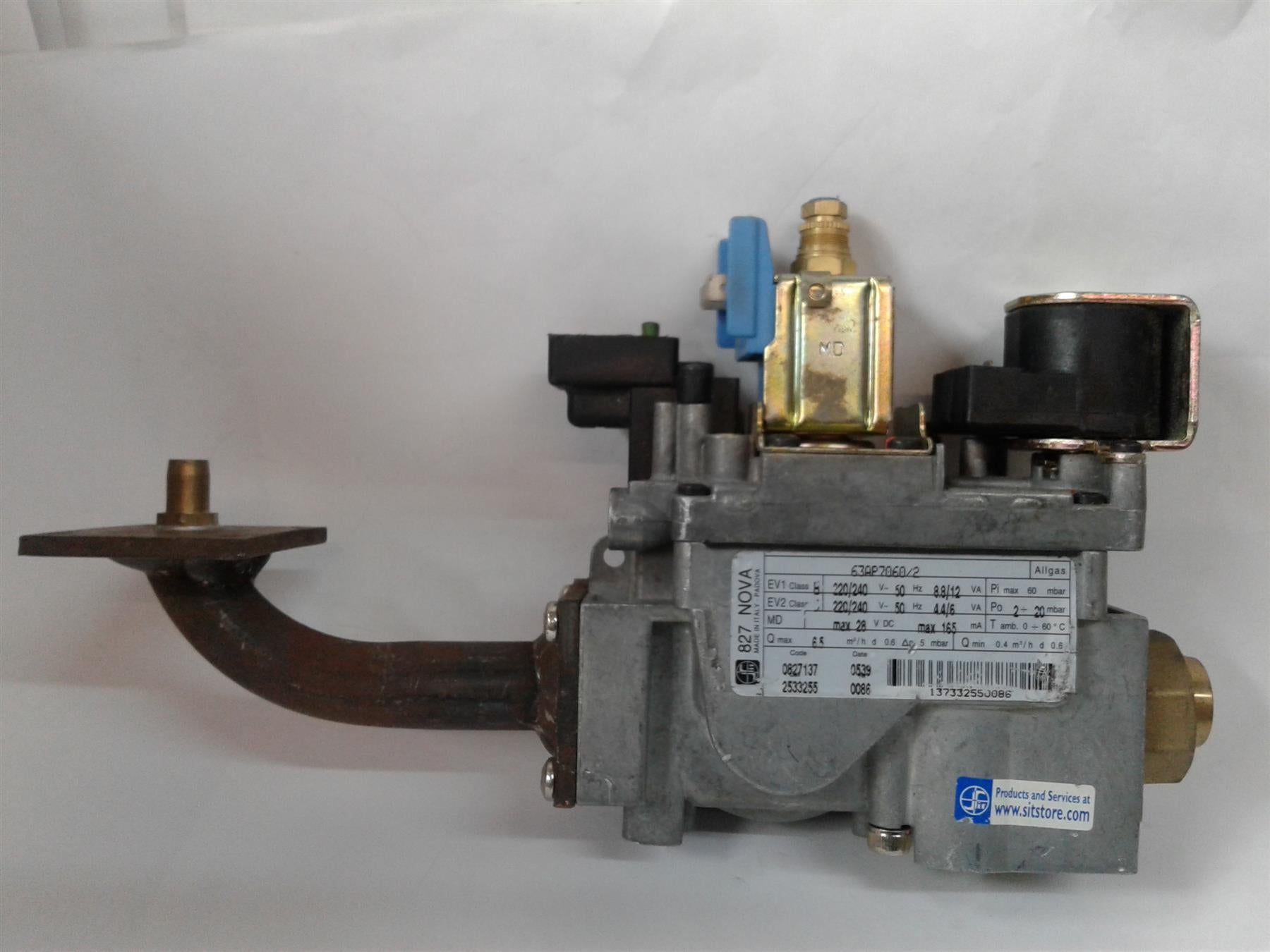 Baxi Potterton Gas Valve 827 Nova 63AP7060/2 0827137