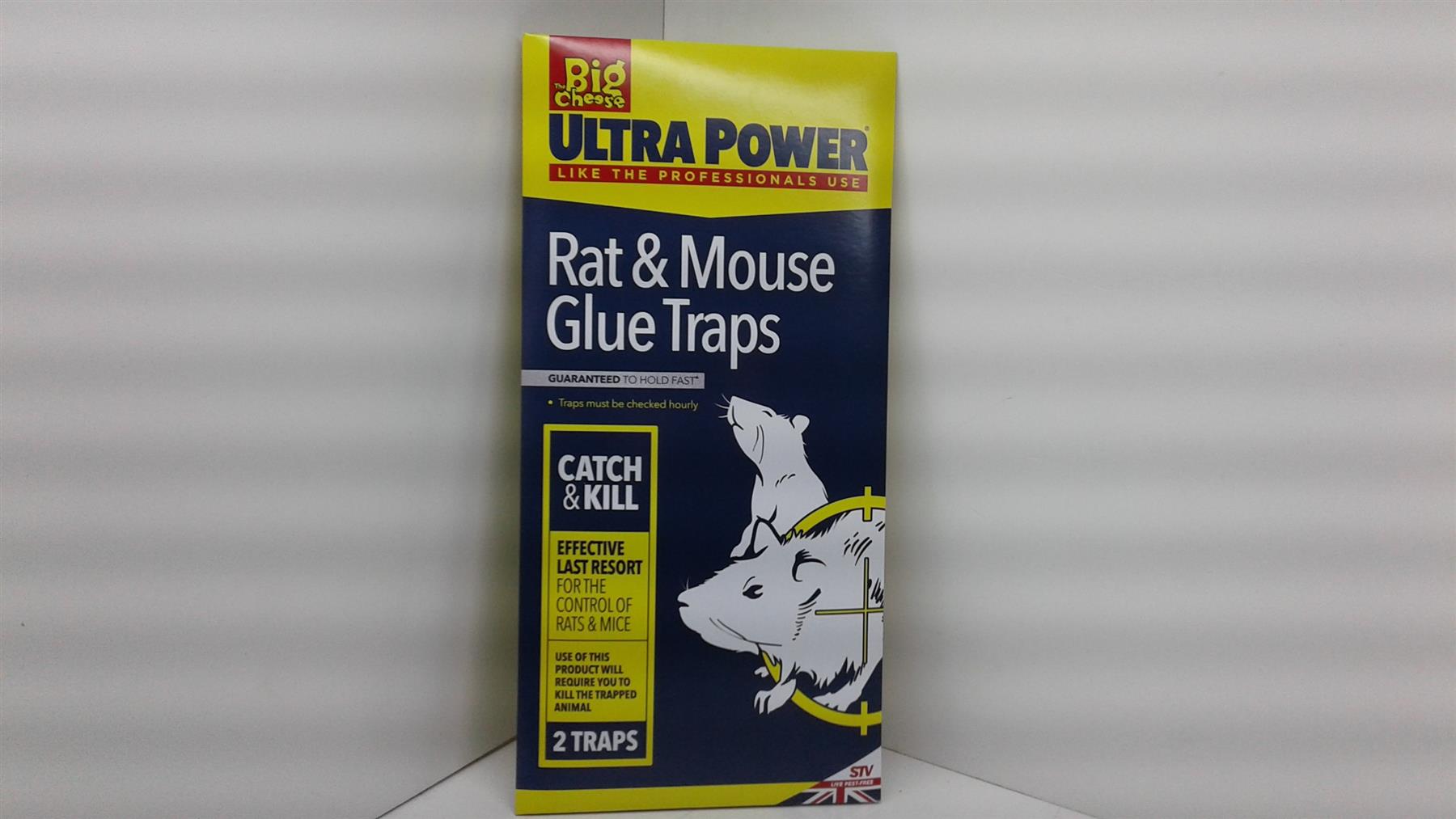 Mouse Mics Cockroach Rats Insects Sticky Glue Pads Mats (Large)