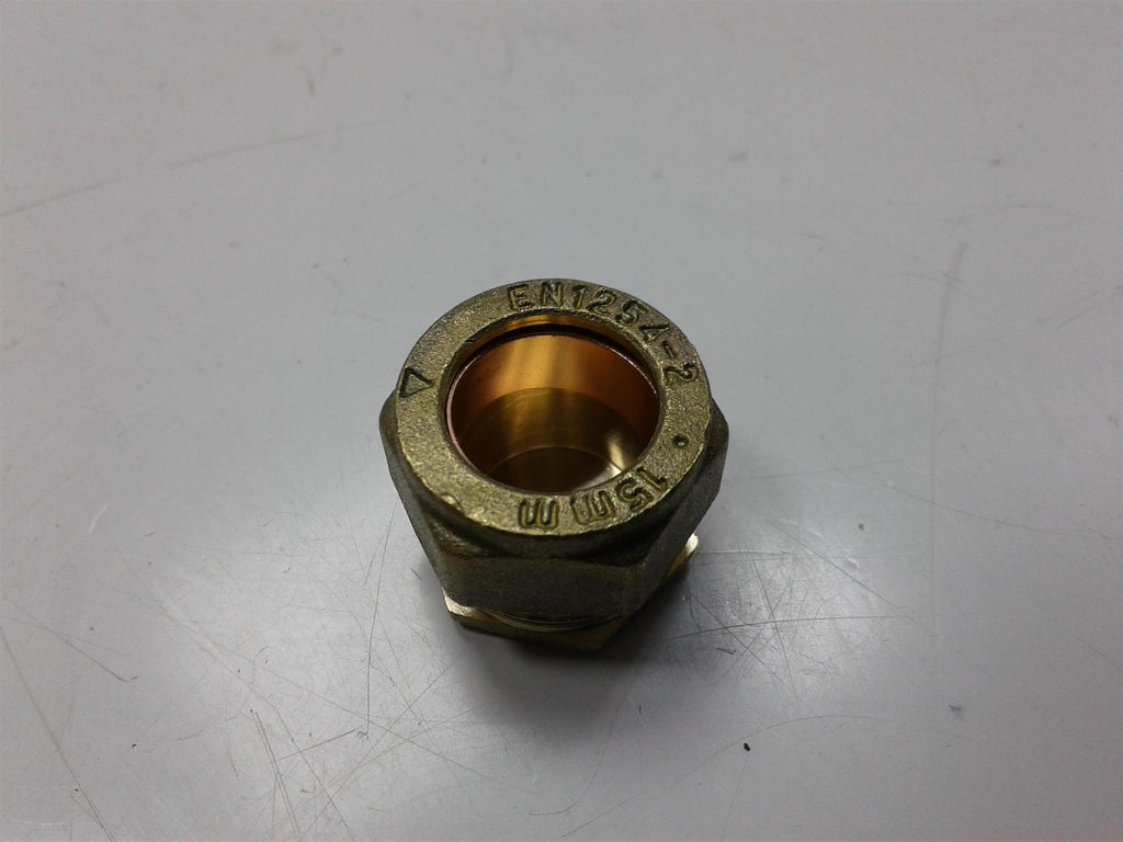 Altech 15mm Compression Stopend WRAS