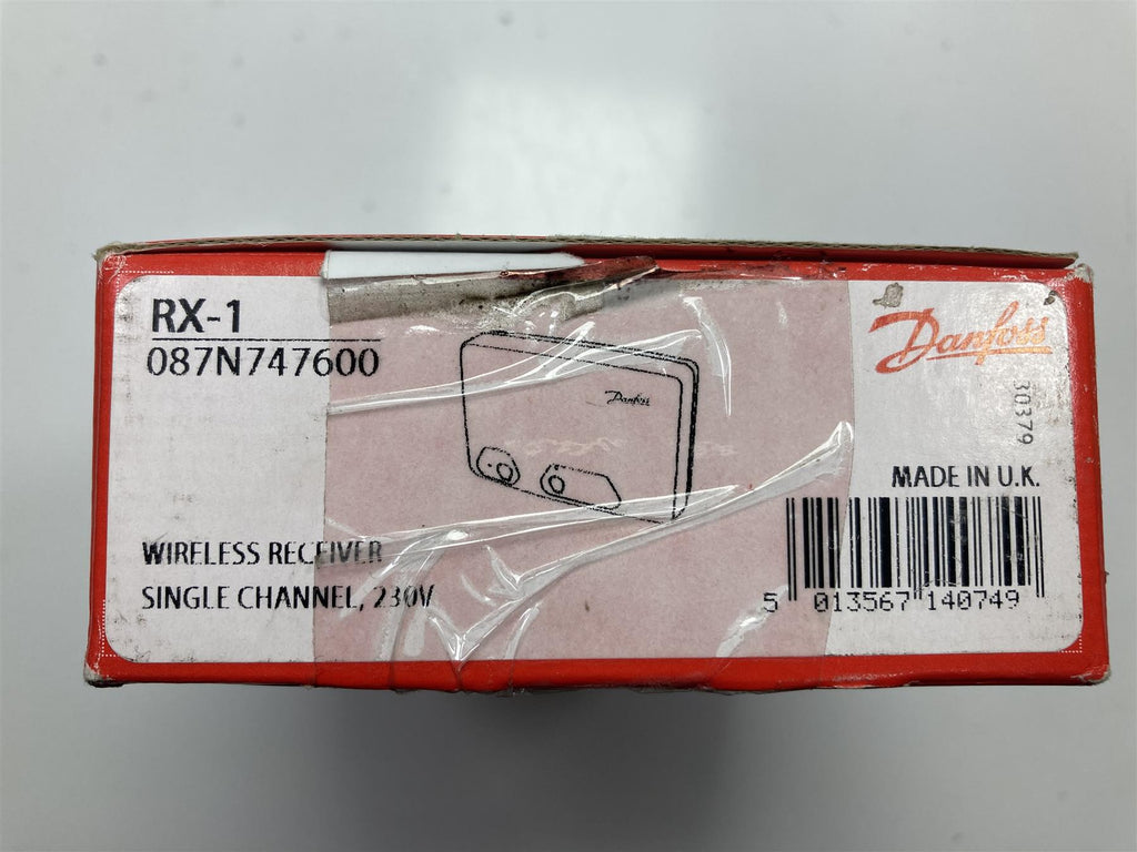 Danfoss RX1 087N747600 Single Channel Radio Frequency Receiver 230V BNIB